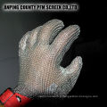 gants de coupe de viande en acier inoxydable